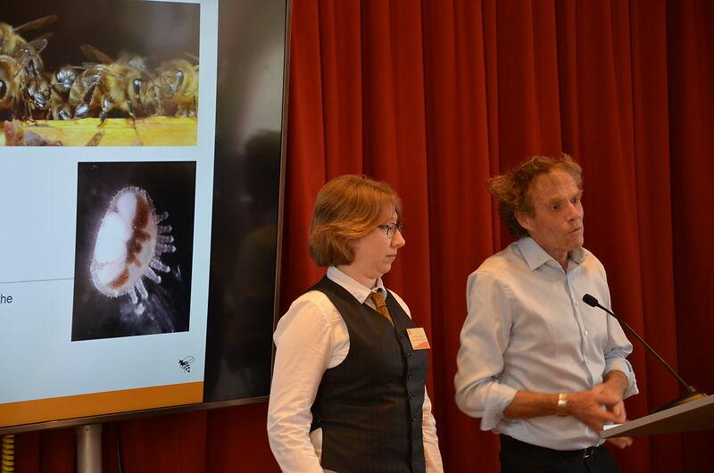 Melissa Oddie und Johannes Wirz (Foto: Mellifera e. V.)