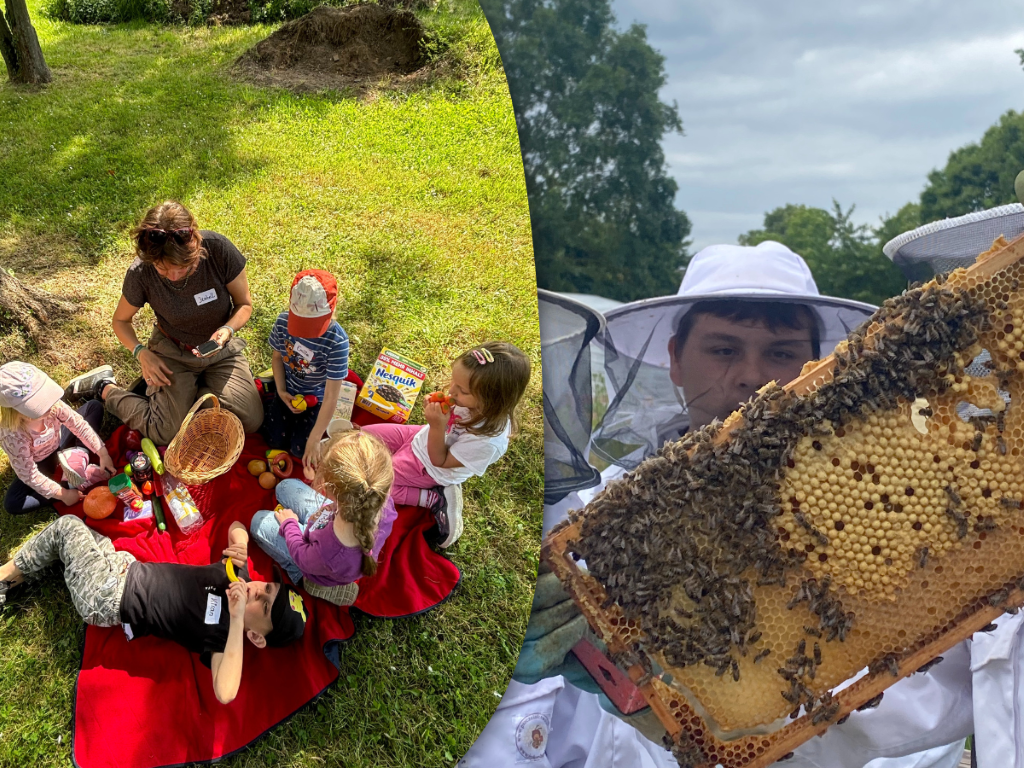 Bienen-Erlebnistage sind ein tolles Erlebnis. Und zeigen eine gro&szlig;e Wirkung. (Foto: K. Strotzer)