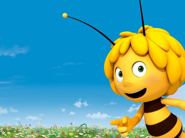 Die Biene Maja lässt es blühen. (Foto: Studio 100 Animation)