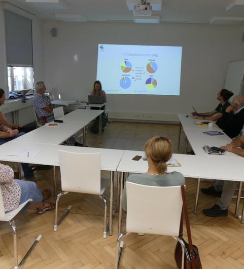 Im Workshop von Dr. Anna-Lena Rau ging es ums Klimag&auml;rtnern mit Pflanzenkohle. 