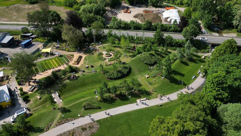 Ein Großteil der Erlebnisauen soll auch über die Gartenschau hinweg erhalten bleiben. (Foto: Paul Bossenmaier)