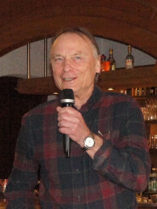 Prof. Randolf Menzel bei seinem Vortrag. (Foto: Maria Pollack)