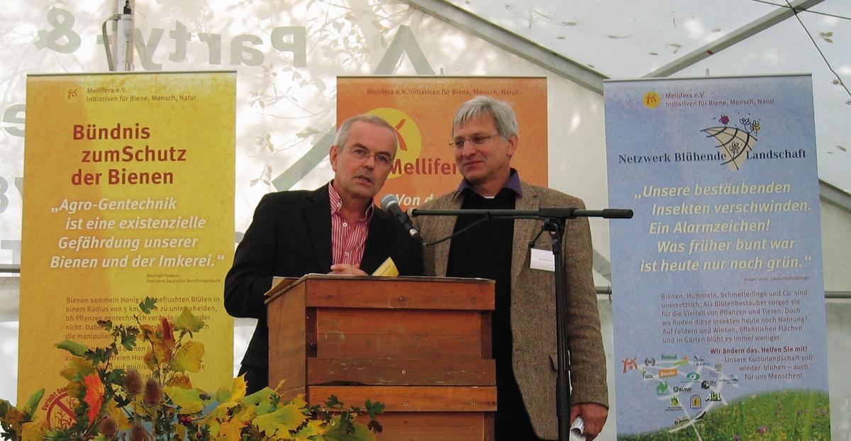 Karl Heinz Bablok  und Thomas Radetzki. (Foto: Sabine Armbruster)