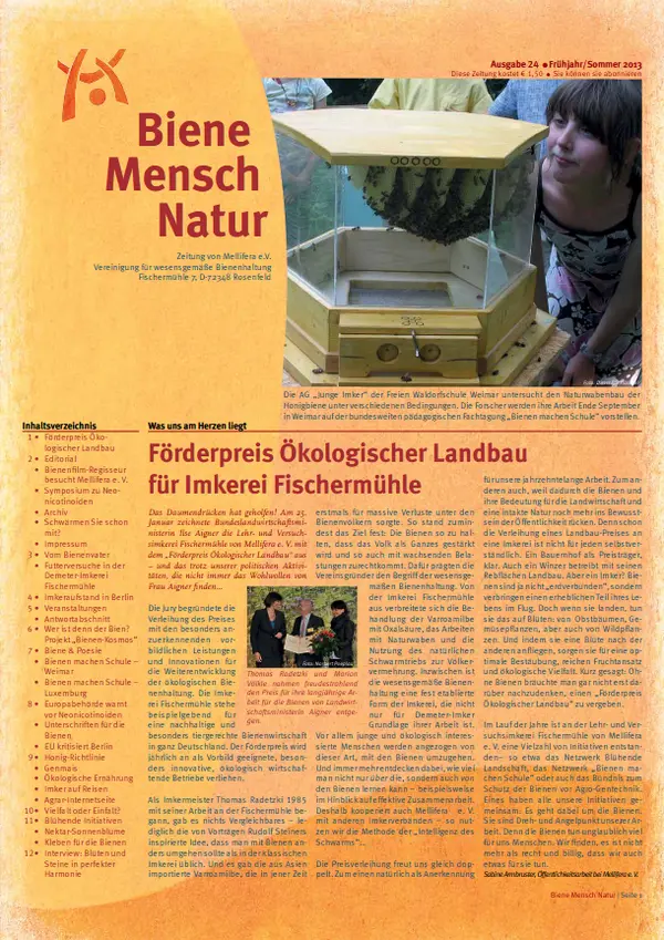 Cover BieneMenschNatur.24